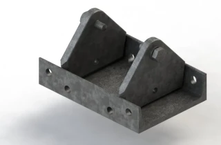 Support pour pince à bascule